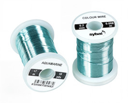 Colour Wire, 0.2 mm, Aquamarine